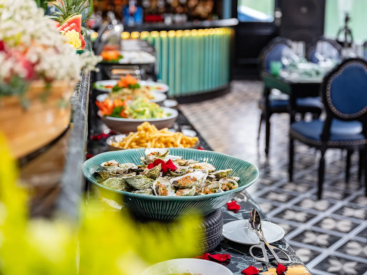 Premium restaurant interior